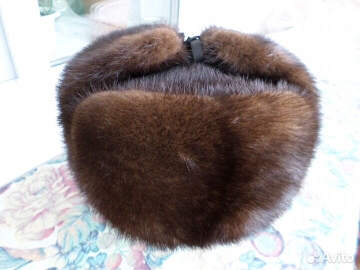 Шапка норковая, мужская