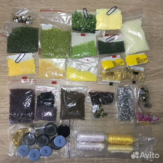 Бисер, пайетки, бусины и др. для рукодельниц