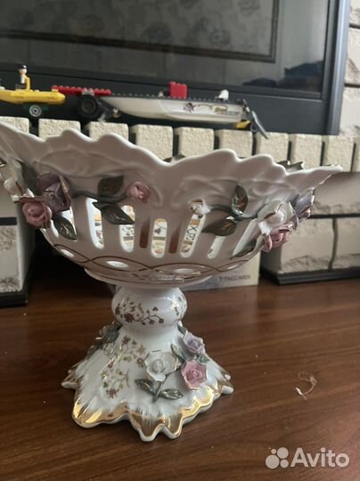 Ваза для фруктов, на ножке эксклюзив