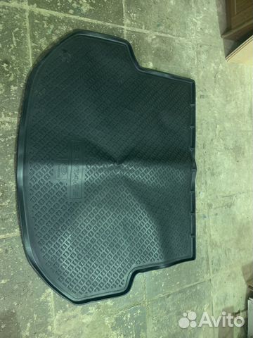 Коврик в багажник hyundai santa fe 3