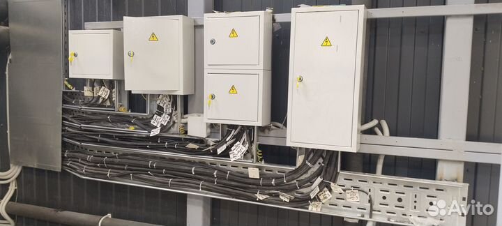 Бригада электриков Промышленный электромонтаж