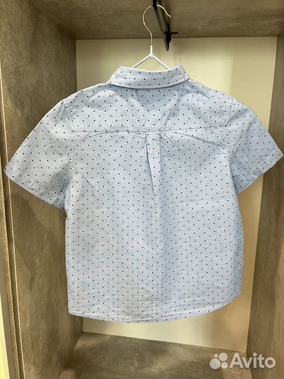 Рубашка с коротким рукавом р.128