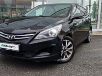 Hyundai Solaris 1.6 AT, 2016, 92 500 км, с пробегом, цена 1 110 000 руб.