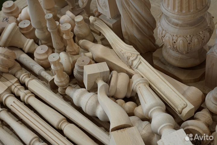 Токарные работы по дереву