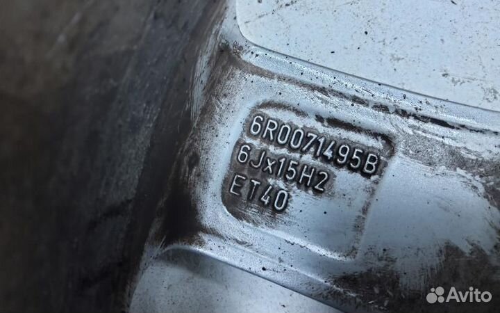 Диск колеса литой Volkswagen Polo 5 R15