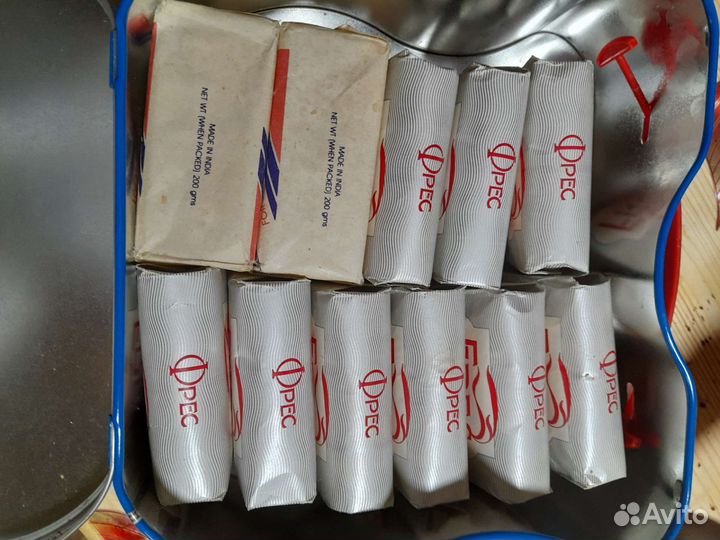 Винтажное мыло, духи Огни Москвы