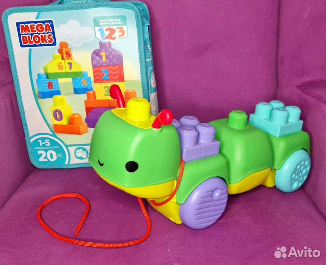 Конструктор для малышей mega bloks