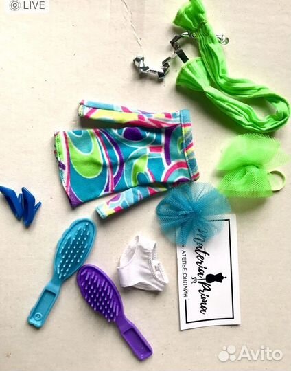 Barbie 90 totally hair whitney аутфит