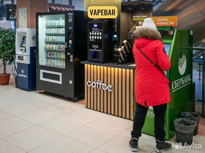 Кофейный + Снековый автомат (Комбо)
