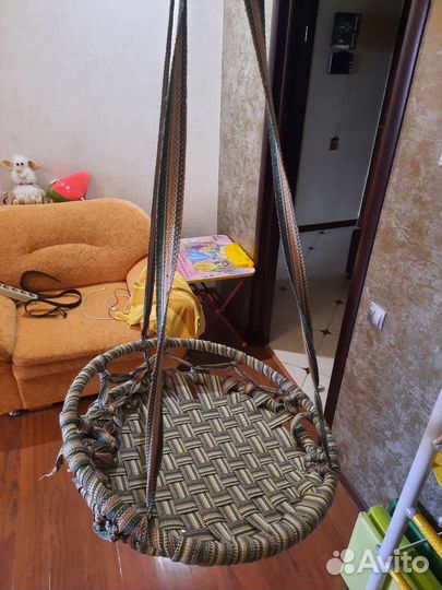 Качели детские вязаные