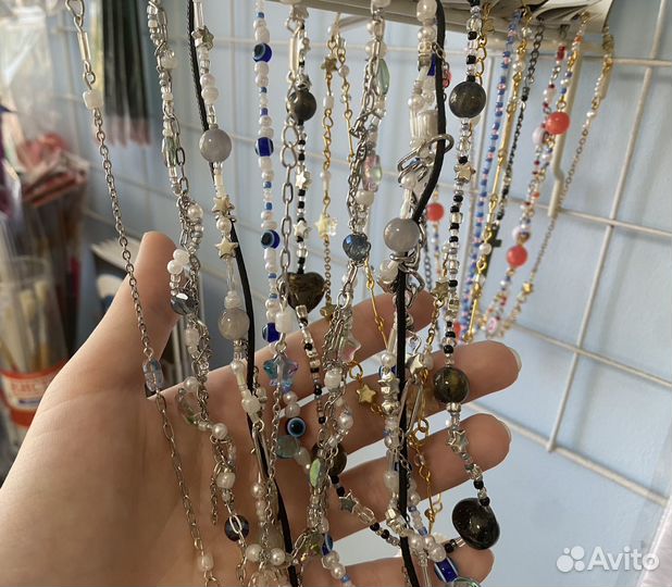 Подвеска из бисера