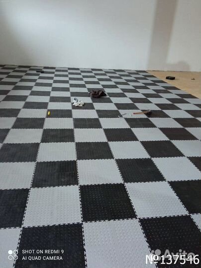 Модульная плитка пвх для пола в гараже