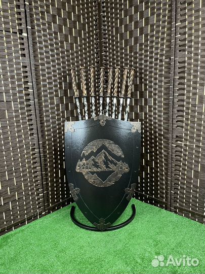 Подставка для шампуров Щит-Горы