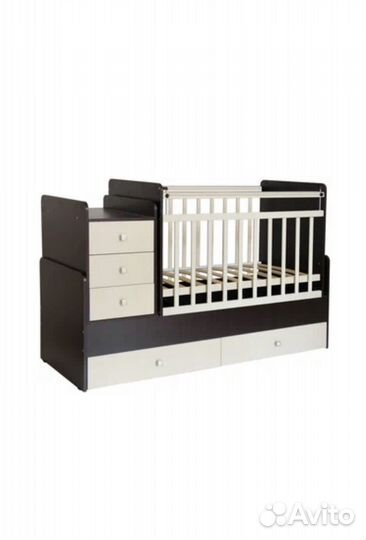Детская кровать трансформер с маятником