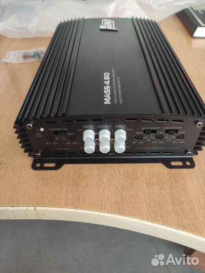 Усилитель 4 канальный AMP mass 4.60