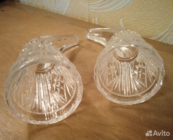 Рог изобилия хрусталь для вина СССР