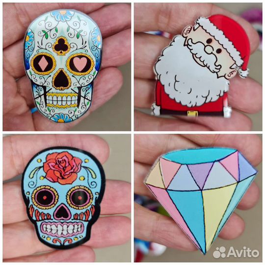 Новые акриловые значки