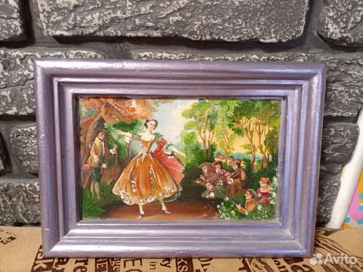 Интерьерная картина маслом