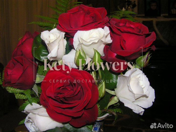 Цветы 101 роза