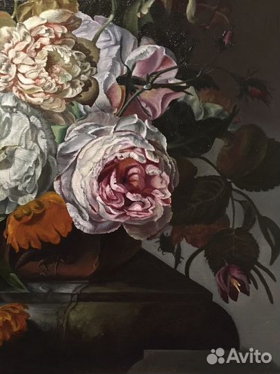 Картина маслом Натюрморт Цветы