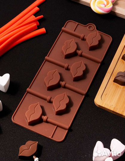 Формы силиконовые для кондитерских украшений
