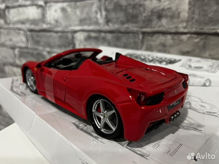 Ferrari 458 Spyder 1/24 BBurago