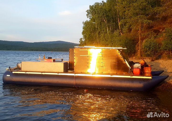Катамаран пвх надувной, каютный