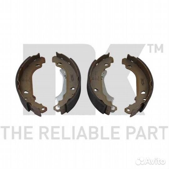 Колодки тормозные барабанные renault Logan Sandero