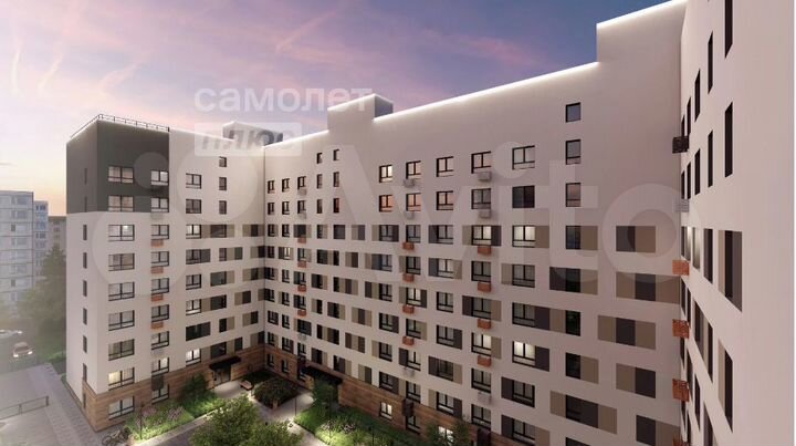 3-к. квартира, 78,6 м², 2/10 эт.