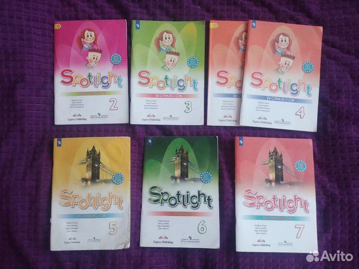 Учебники и рабочие книги по английскому