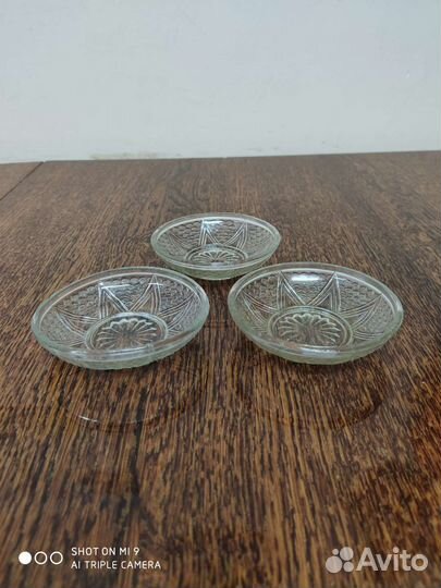 Маленькие вазочки стекло СССР