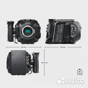 Видеокамера Blackmagic Design ursa Mini Pro 4.6K G