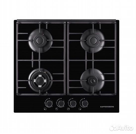 Поверхность газовая Kuppersberg FQ62B (стекло)