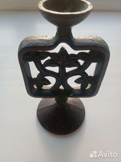 Подсвечник бронза