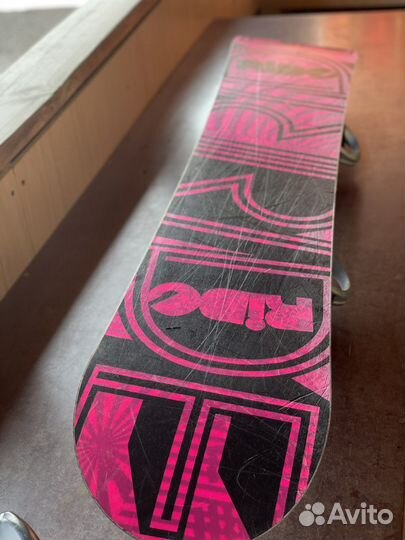 Сноуборд ride с креплениями женский/унисекс