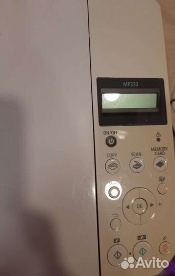 Принтер сканер копир цветной canon pixma MP220