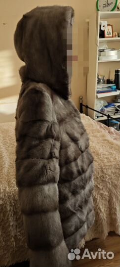 Шуба норковая размер 44 рост 165
