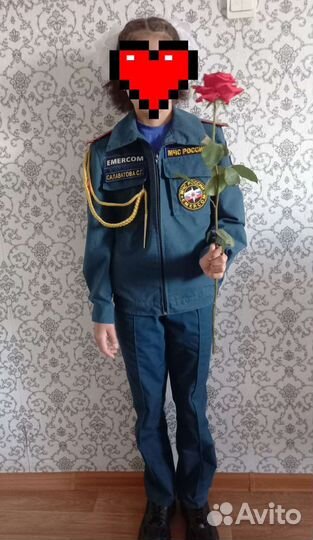 Школьная форма для девочки кадетская