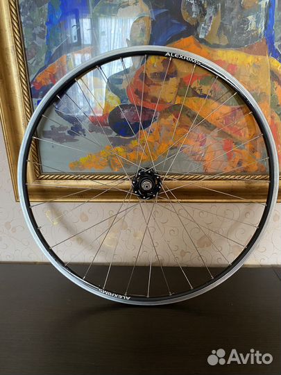 Колесо переднее 700с Novatec, Alexrims, Sapim