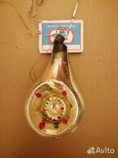 Советские елочные игрушки СССР Фонарики 2 шт