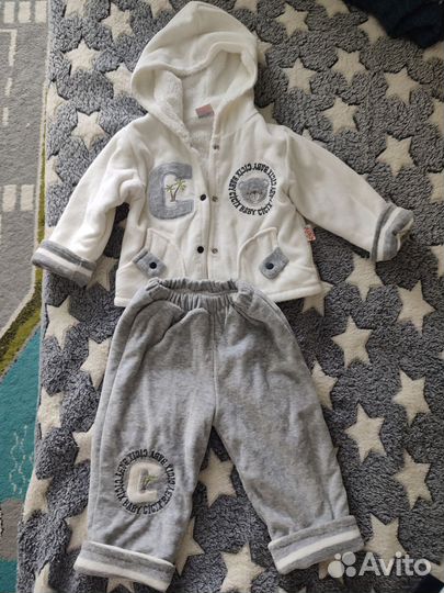 Костюм утепленный р-р 68