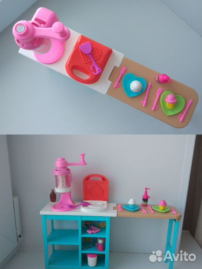 Кукла Стейси, кухонный стол и спальный набор