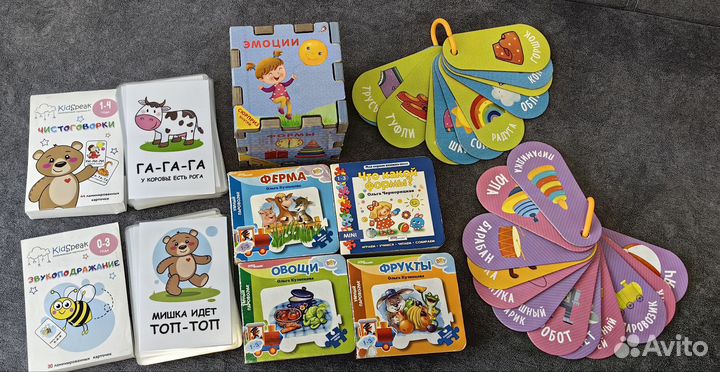 Развивающие карточки для малышей