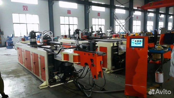 Трубогиб DW50CNC - 4A2SV монтаж и обучение