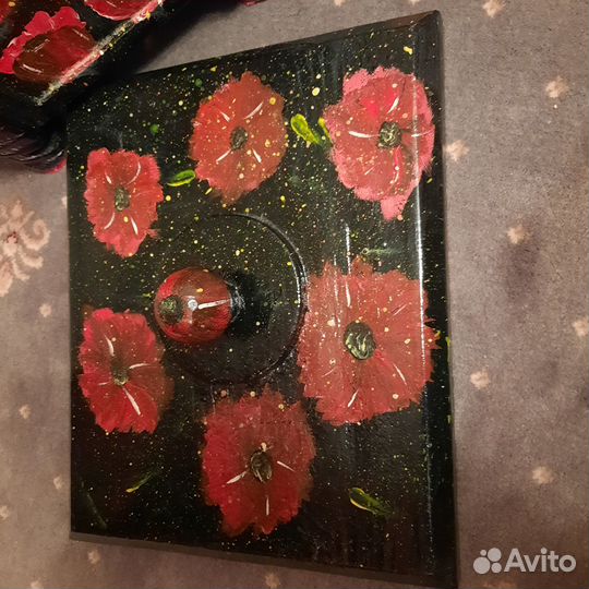 Ларь декоративный в русском деревенском стиле