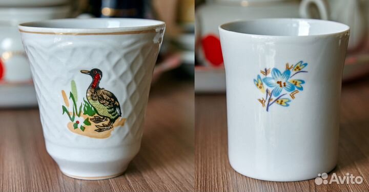 Фарфоровая посуда разная