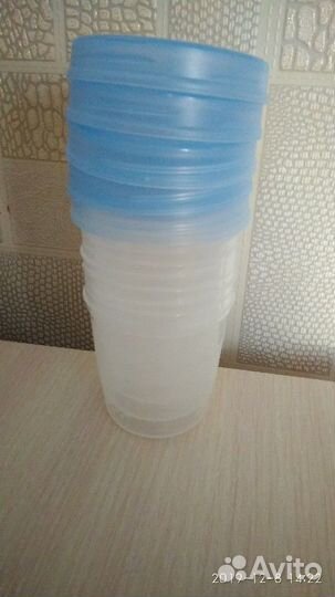 Контейнеры для хранения грудного молока 5 шт