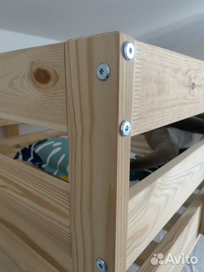 Детская двухярусная кровать IKEA