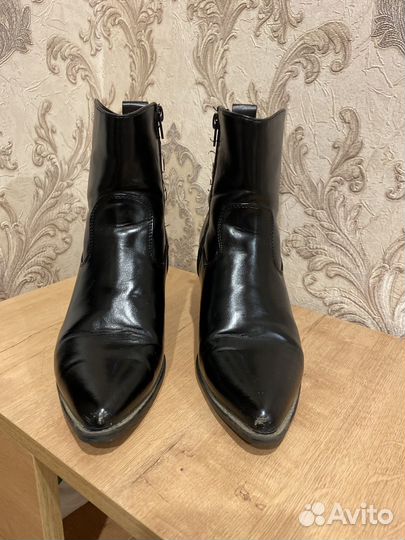 Полусапоги казаки в хорошем состоянии