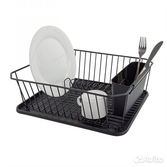 Сушилка для посуды с поддоном напольная